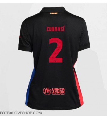 Barcelona Pau Cubarsi #2 Dámské Venkovní Dres 2024-25 Krátký Rukáv